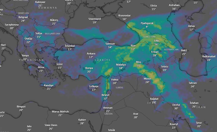 Meteoroloji saat verip 11 ili uyardı. Gök gürültülü sağanak vuracak - Resim: 14